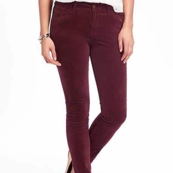Old Navy | Jeans | Nwot Maroon Jeans 